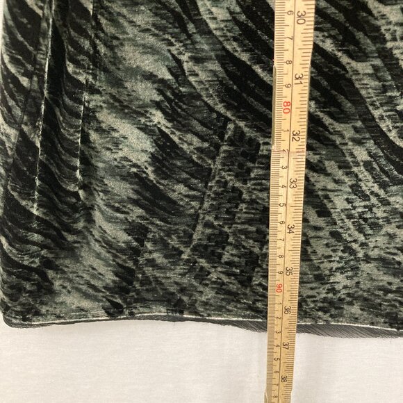 NWT New York & Company size XL Velvet Belted Feminine Elegant Dress Evening - Picture 6 of 11